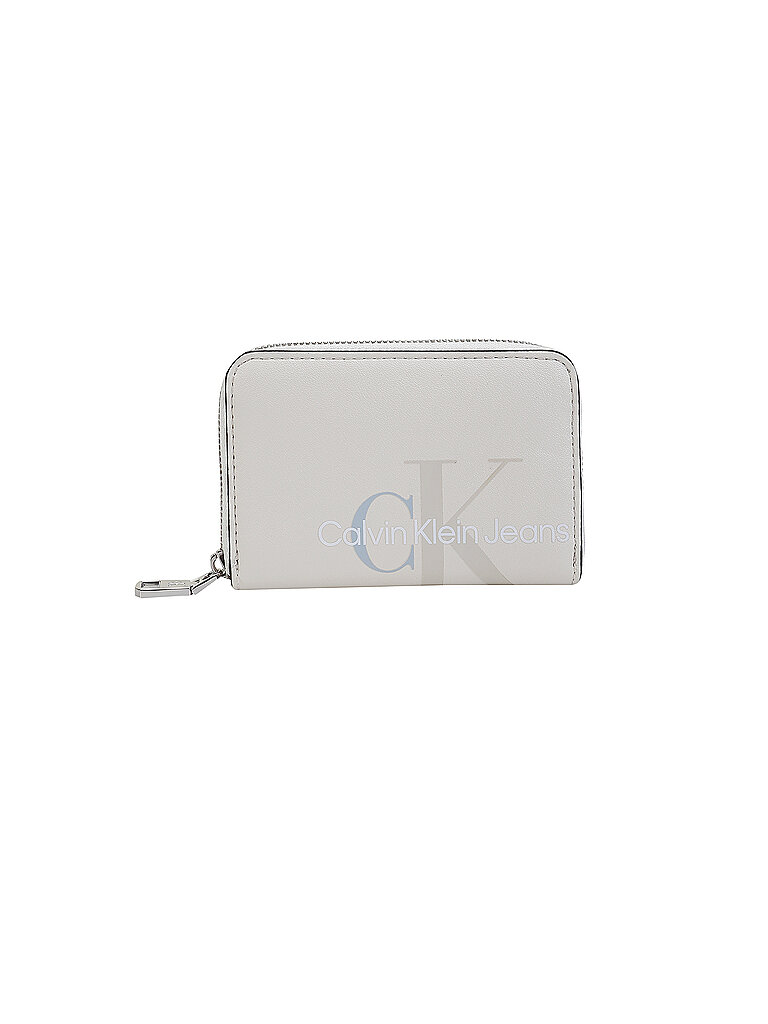 CALVIN KLEIN JEANS Geldbörse Mono creme